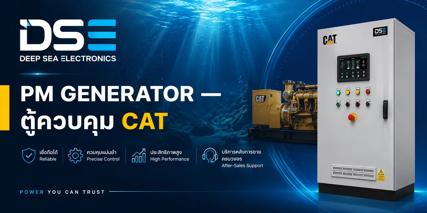 PM เครื่องกำเนิดไฟฟ้า Caterpillar
