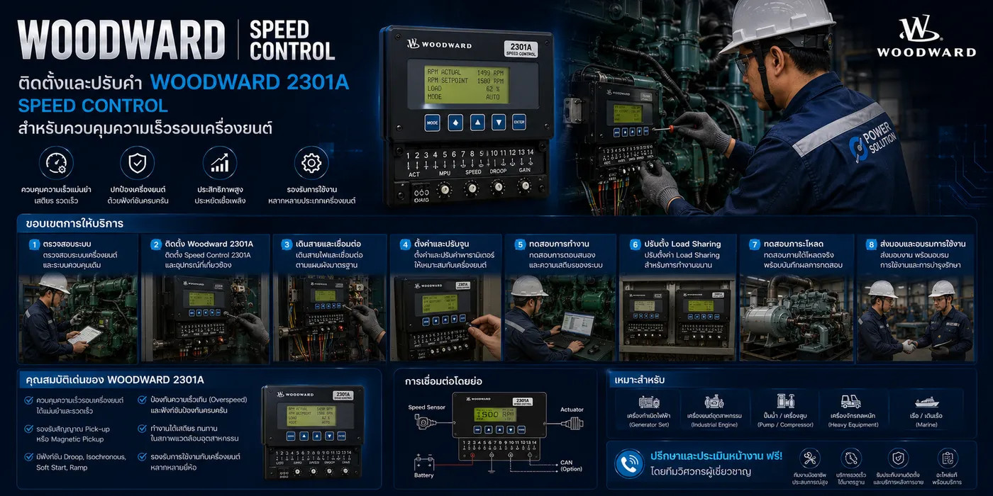 Woodward Speed Control